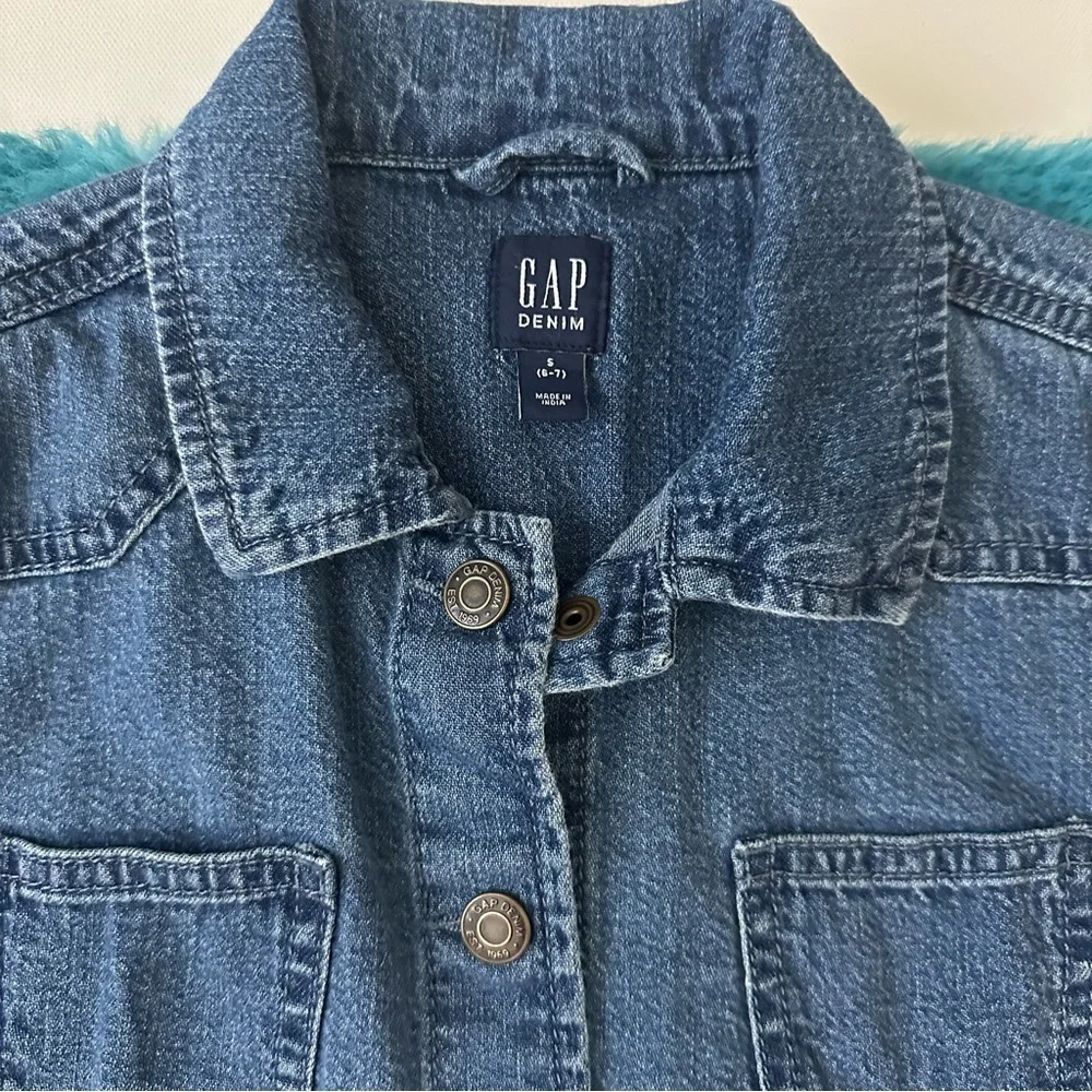 GAP Denim Dress Size 6-7 Girls
